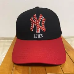 NYロゴ刺繍ベースボールキャップ 1903