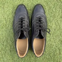 【正規品・美品】BURBERRY バーバリー レザースニーカー 革靴 26cmのサムネイル