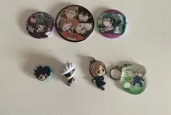 呪術廻戦缶バッチとその他