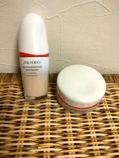 SHISEIDO リキッドファンデーション 220 & パウダー 02 SHISEIDO リキッドファンデーション 220 パウダーセット - メルカリ