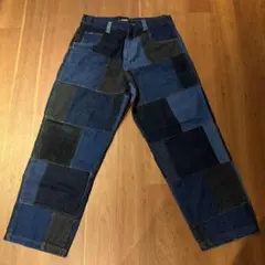 FDMTL ファンダメンタル パッチワーク デニム パンツ - メルカリ
