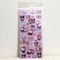 サンリオキャラクターズ ラメ入り樹脂もりシール