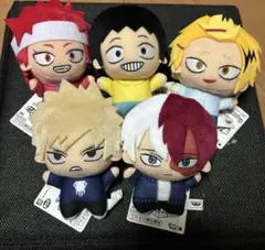 僕のヒーローアカデミア ちびぐるみ vol.8 全5種　セット　新品タグ付き
