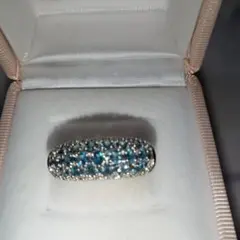 ブルートパーズ リング