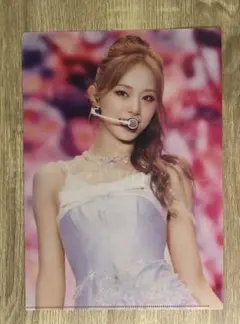 TWICE ライブ写真クリアファイル ツウィ