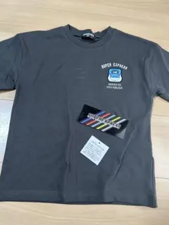 Tシャツ 新幹線 半袖 半袖Tシャツ　キッズ　 ブラック　120サイズ　新品