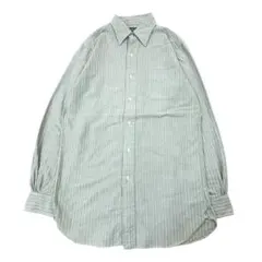 Polo by Ralph Lauren 長袖シャツ　ストライプ　緑　S