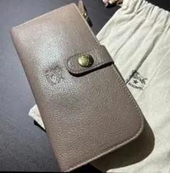 新品　イルビゾンテグレージュ二つ折り財布 収納袋付き