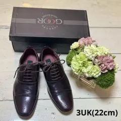 Goor キッズ・ジュニア ボーイズキャップドレース オックスフォードシューズ