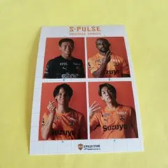 清水エスパルス　証明写真風ステッカー