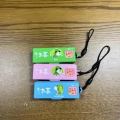 お茶犬　ストラップ3個セット