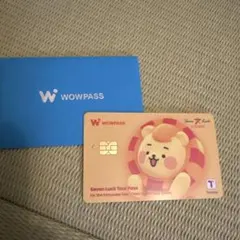 【新品未使用】wowpass1枚セット　セブンラックカジノ　リミテッド