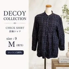 DECOY COLLECTION デコイ チェックシャツ ナチュラルカジュアルのサムネイル