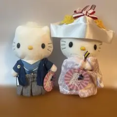 ハローキティ 和装ぬいぐるみ 2体セット - メルカリ