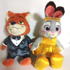 ズートピア2 FukuFuku V-BIGぬいぐるみ ニック ジュディ セット