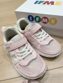 IFME(イフミー)19.5cmピンクスニーカー