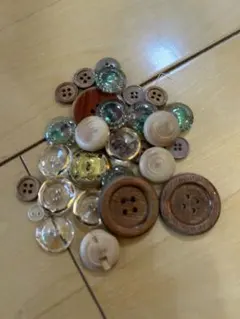 ボタン まとめ売り ハンドメイド 材料 木 プラスチック ガラス