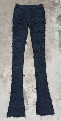 新品30 GUAPI PREMIUM スキニー フレアデニム スタックデニム 新品30 GUAPI PREMIUM スキニー フレアデニム スタックデニム 新品30