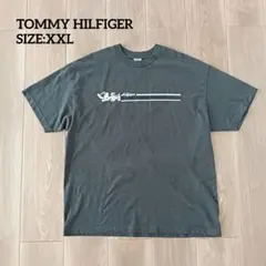 【希少】00s オールドトミーヒルフィガー ライオンクレスト Tシャツ XXLのサムネイル