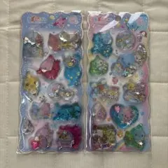 しずくちゃん ウォーターシール　みるみるちゃん　うるおいちゃん　ハニーちゃん