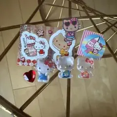 キティちゃん　シールおすそ分け　ボンボンドロップシール