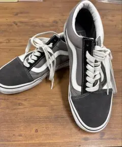 Vans Old Skool グレー/ホワイト スニーカー