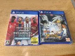 PS4ソフト 2本セット ウイニングイレブン2021 シノビストライカー
