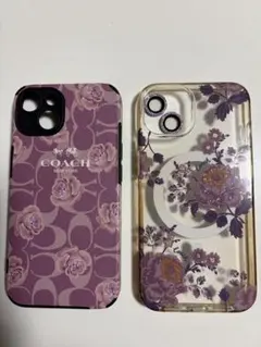 定価2.5万円☆美品】COACH 花柄 iPhone14 Pro 手帳型ケース - メルカリ