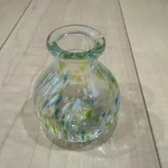 北一硝子 手作りガラス花瓶