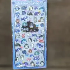 【正規品】カミオジャパン　プチドロップステッカー　ふわふわうみのなかまたち