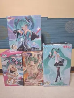 初音ミク フィギュア 4体セット まとめ売り - メルカリ