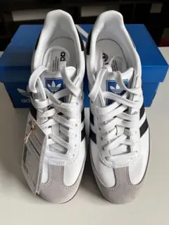 美品✨adidas samba サンバ ホワイト/ブラック