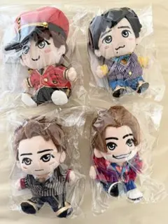 y*u様 【未開封品】嵐 ぬいぐるみ 大野智 櫻井翔 相葉雅紀 二宮和也 4