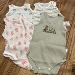 ベビーユニクロ肌着 4点セット