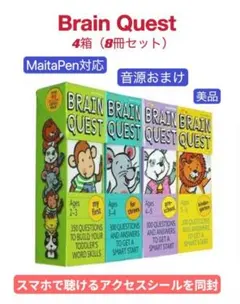 新品　ブレインクエスト　英語カード　BrainQuest maiyapen