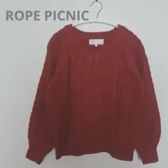 ROPE PICNIC ニット　長袖ニット　Vネック