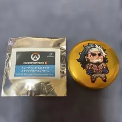 OVERWATCH トレーディング ちびキャラ メタリック缶バッジ マウガ
