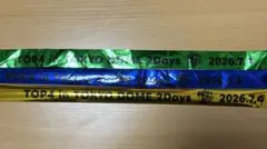 TOP4 銀テ 3色セット 青 黄 青 ワンロゴ 7月4日 - メルカリ