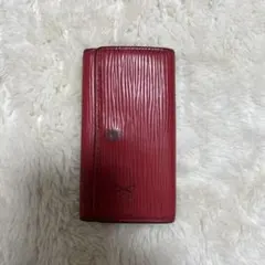 ボルボルボ 様専用　Louis Vuitton エピレザー キーケース レッド