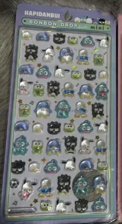 【正規品】ボンボンドロップシール はぴだんぶい ミニ mini サンリオ