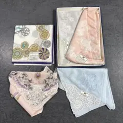 NINA RICCI ハンカチ5枚セット