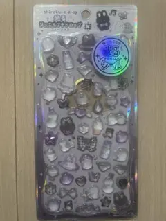 光るジュエルプチドロップシール