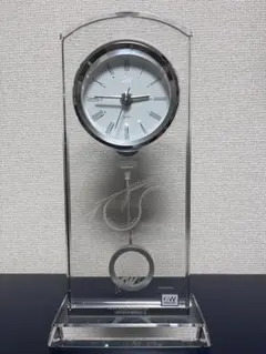 非売品!!セブンイレブン 20,000店舗記念 クリスタル 置き時計 SEIKO