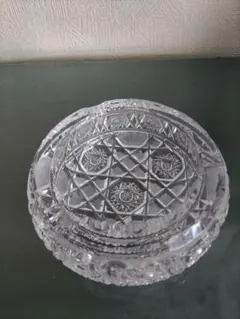 ボヘミアングラスの灰皿等小物入れ ボヘミアングラス 500pk 灰皿 小物入れ 未使用品 - メルカリ