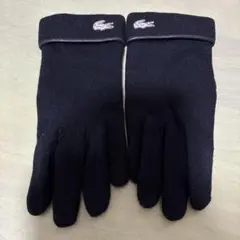 LACOSTE 手袋 ニット ブラックのサムネイル