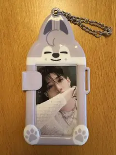 StrayKids ウルフチャン フォトカードキーホルダー トレカケース