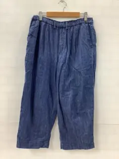 値下◎9.13◎A311◎スタディオクリップ◎ワイドパンツ◎デニム風◎ストレッチ