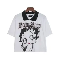 BETTY BOOP（ベティ・ブープ）ショート丈Tシャツ／ポロシャツ