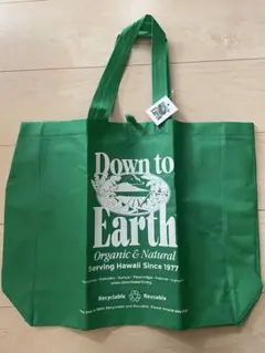 Hawaii, Down to Earth, エコバッグ, グリーン, 緑
