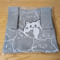 ニットバッグ　エコバッグ　ネコ